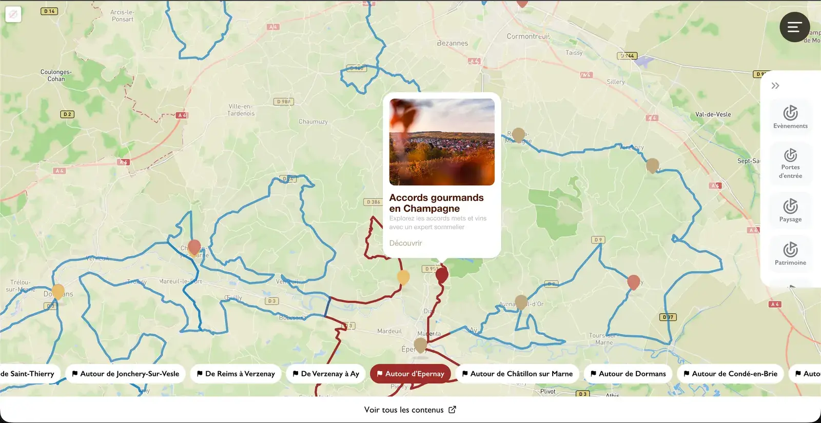 Route du champagne